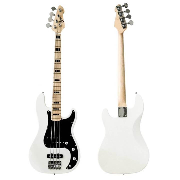 V-TONE PJB46 WH gitara basowa 4/4 biala Precision Jazz Bass