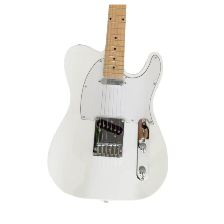 V-TONE ETL39 WH gitara elektryczna 4/4 telecaster 39" SS bia