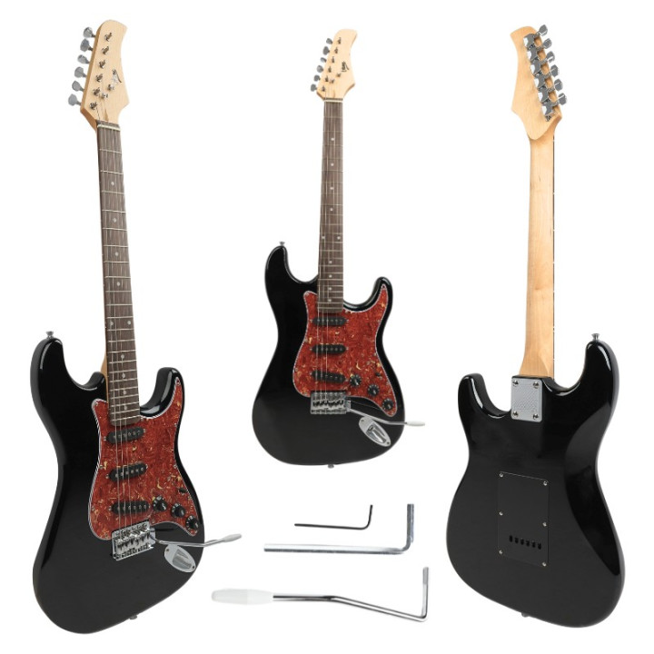 V-TONE GST39 BK gitara elektryczna 4/4 stratocaster 39" SSS