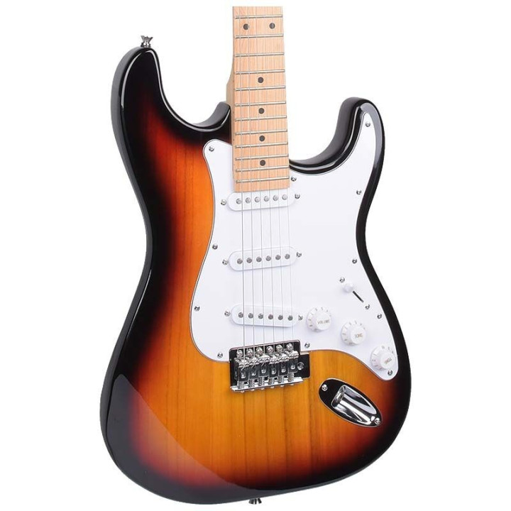 NN EG SET SB zestaw gitarowy gitara elektryczna stratocaster