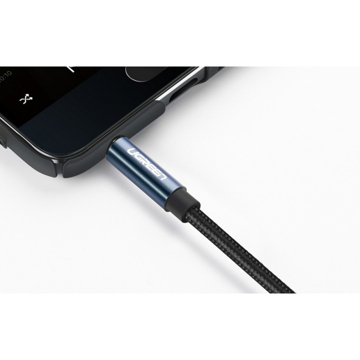 UGREEN 10685 Kabel minijack-minijack 3,5mm 1m oplot
