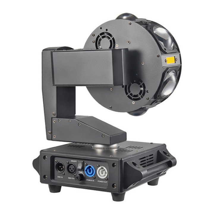 LIGHT4ME UFO multiefekt swietlny LED 6w1 efekt beam RGBW 3x