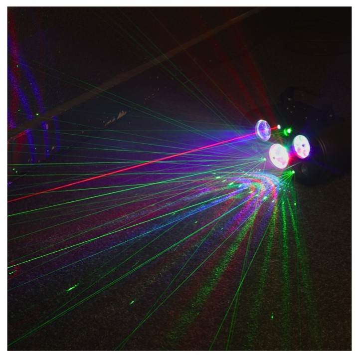 LIGHT4ME ULTRABOX 1 multiefekt swietlny LED RGBA 6w1 efekt g