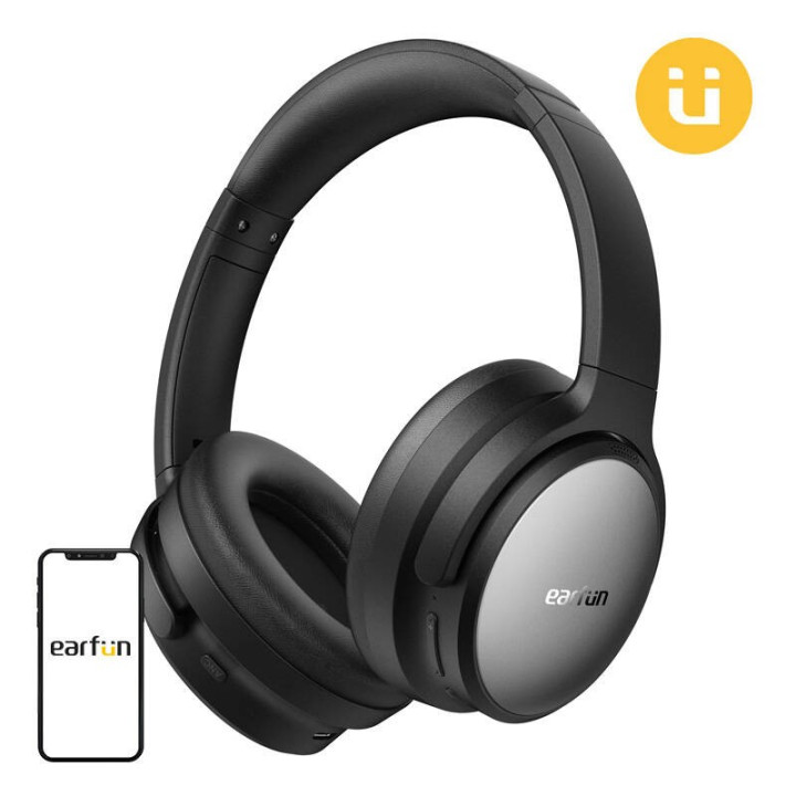 EARFUN HP220B Sluchawki bezprzewodowe czarny