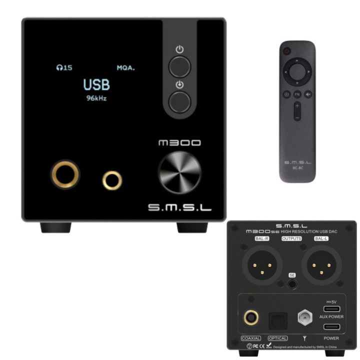 SMSL M300SE Stacjonarny DAC z obsluga MQA