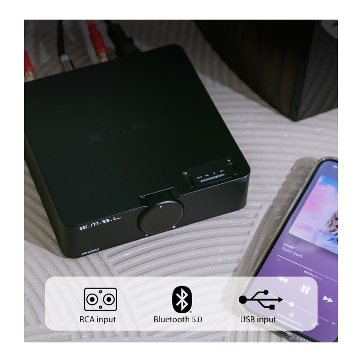 SMSL A100 Wzmacniacz Glosnikowy Bluetooth