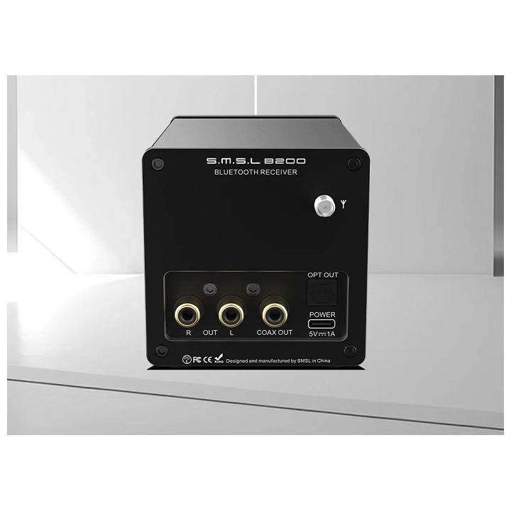 SMSL B200 Odbiornik audio Bluetooth DAC z przedwzmacniaczem