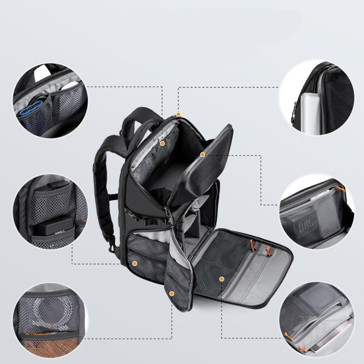 K&F Concept Beta Backpack Plecak fotograficzny 20 L czarny