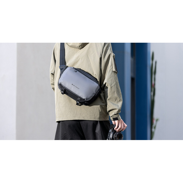 K&F Concept Alpha Sling Bag Torba fotograficzna 10 L szara