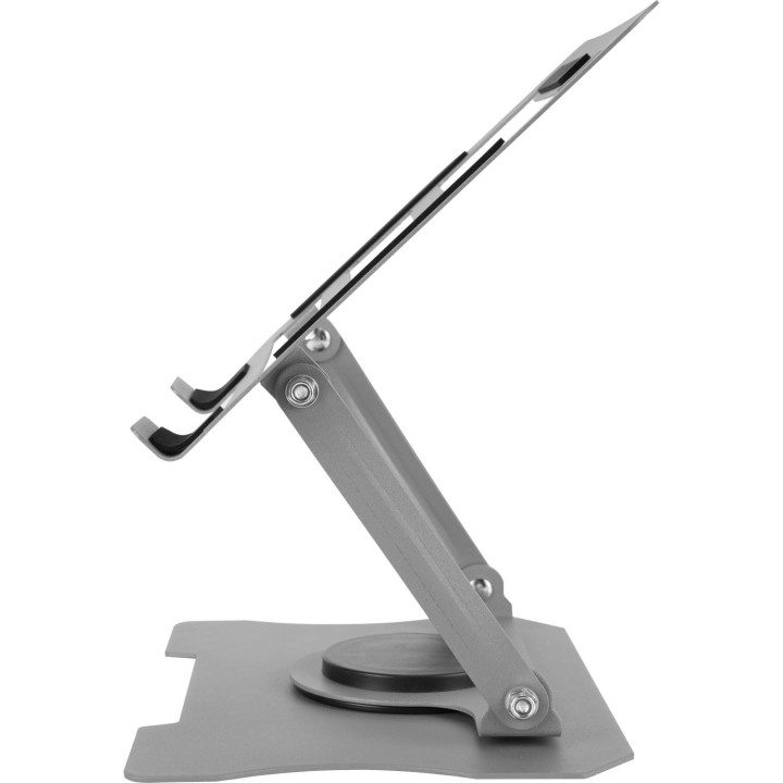 MOZOS N4-SV Ergonomiczna podkladka pod laptopa srebrna