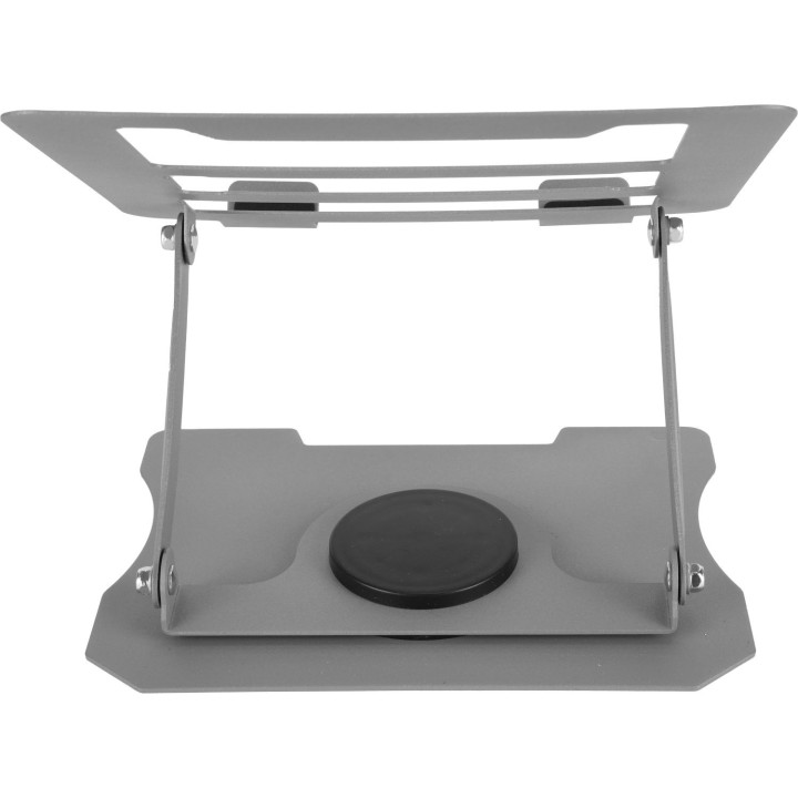 MOZOS N4-SV Ergonomiczna podkladka pod laptopa srebrna