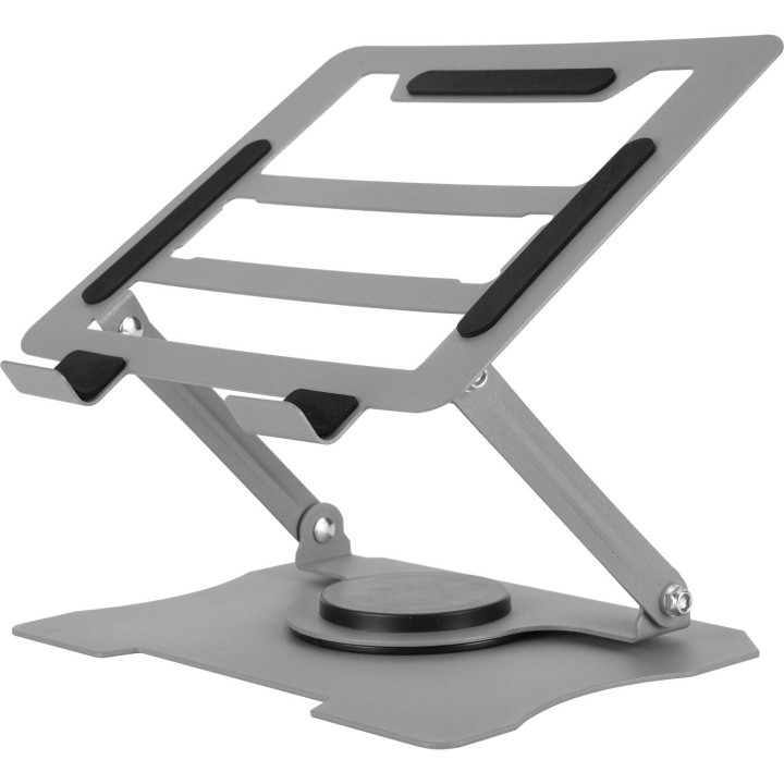 MOZOS N4-SV Ergonomiczna podkladka pod laptopa srebrna