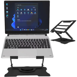 MOZOS N4-BK Ergonomiczna podkladka pod laptopa czarna