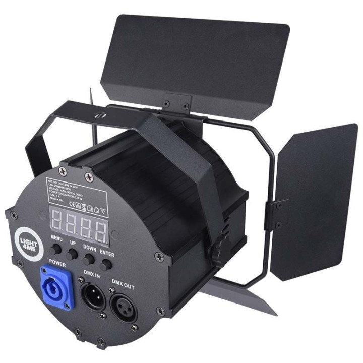LIGHT4ME P4 WW reflektor sceniczny LED PAR cieply bialy