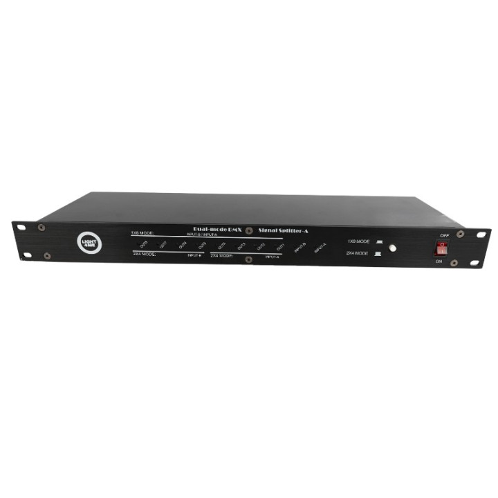 LIGHT4ME XSPLIT 2x4 rozdzielacz sygnalu DMX splitter 8-kanal