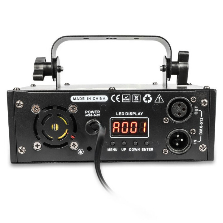 LIGHT4ME LASER RGB GEOMETRIC 500mW projektor laserowy rzutni