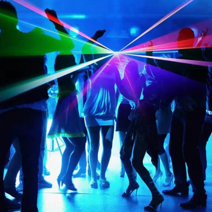 LIGHT4ME LASER RGB GEOMETRIC 350mW projektor laserowy rzutni