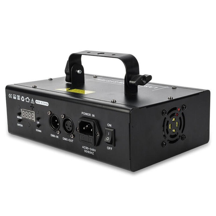LIGHT4ME LASER RGB GEOMETRIC 350mW projektor laserowy rzutni