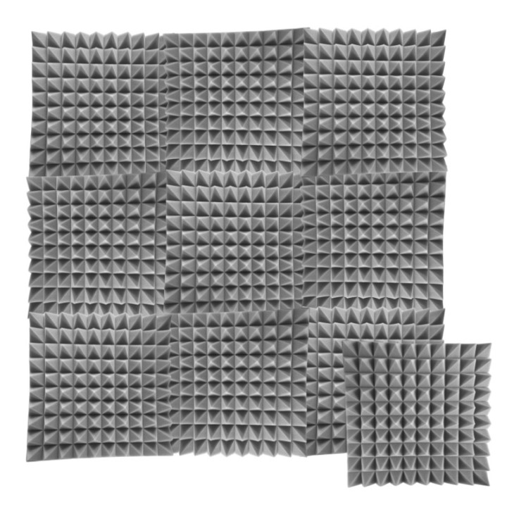 DNA AM2 GY panel akustyczny zestaw 10 szt. samoprzylepna pia