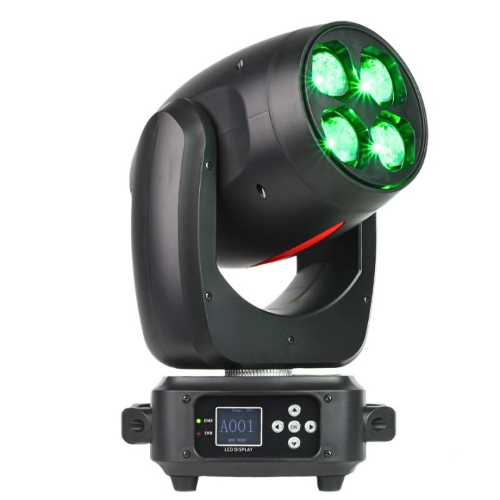 LIGHT4ME RED LINE WASH 4x40W glowica ruchoma LED oswietlenie