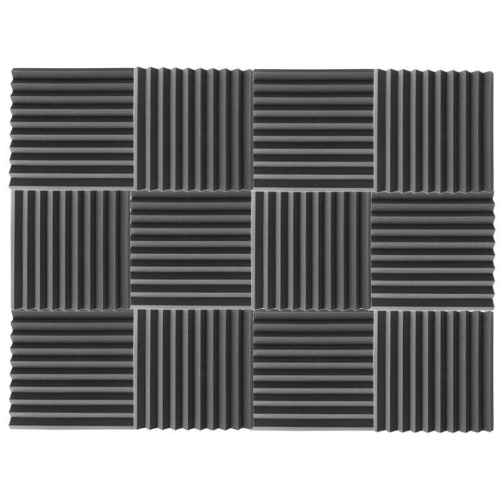 DNA AM1 panel akustyczny zestaw 12 szt. szary pianka mata wy