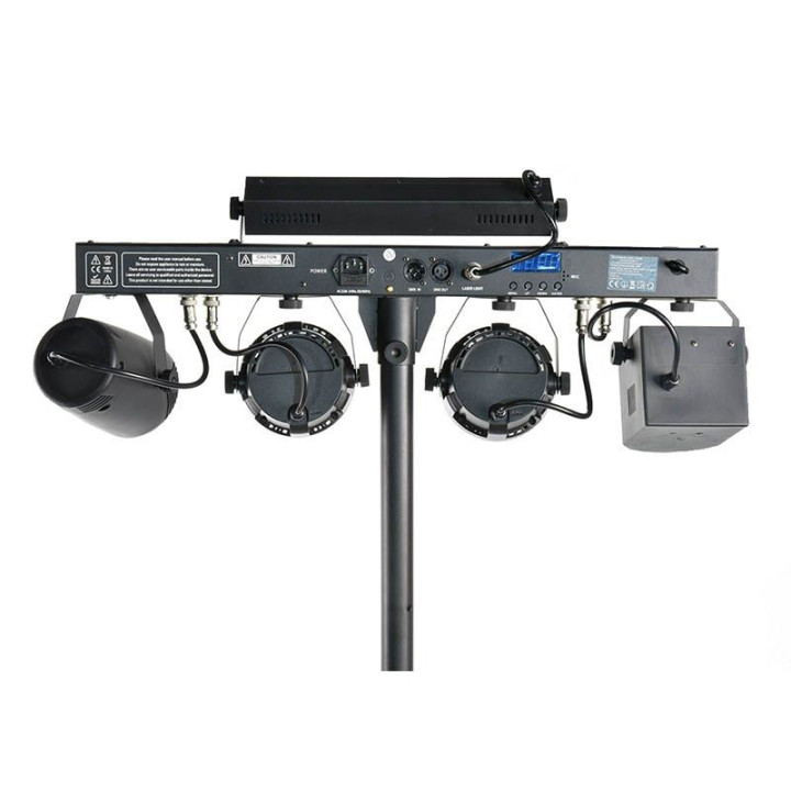 LIGHT4ME belka laser strobe LED PAR derby UV multiefekt swie