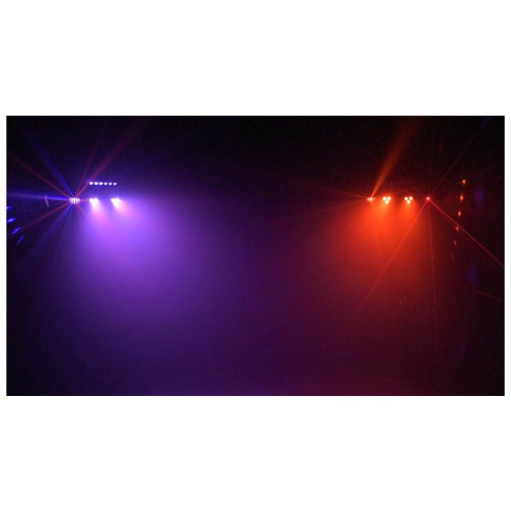 LIGHT4ME belka laser strobe LED PAR derby UV multiefekt swie