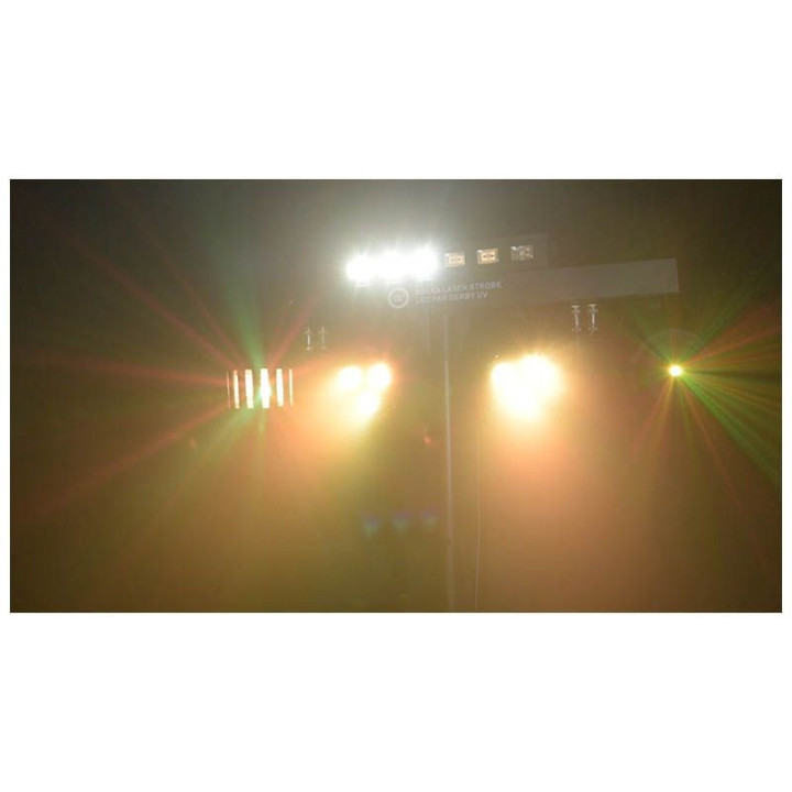 LIGHT4ME belka laser strobe LED PAR derby UV multiefekt swie