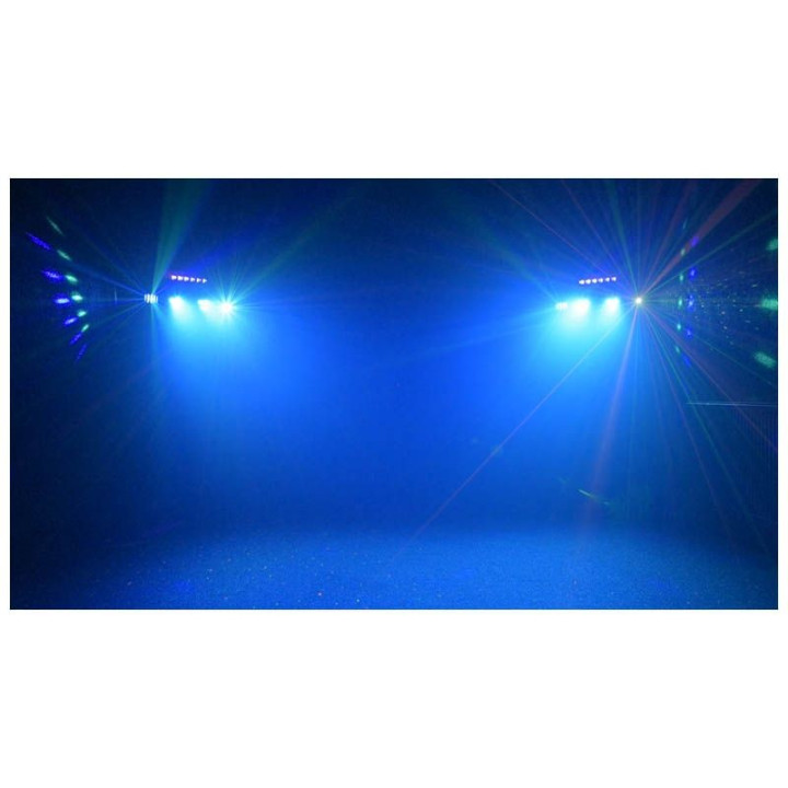 LIGHT4ME belka laser strobe LED PAR derby UV multiefekt swie