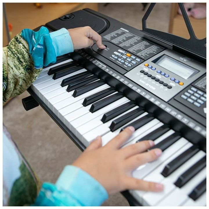 MK 2106 keyboard 61 klawiszy z mikrofonem