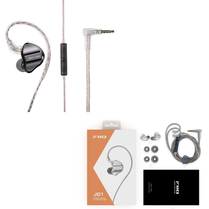 FIIO JD1 Black sluchawki dokanalowe