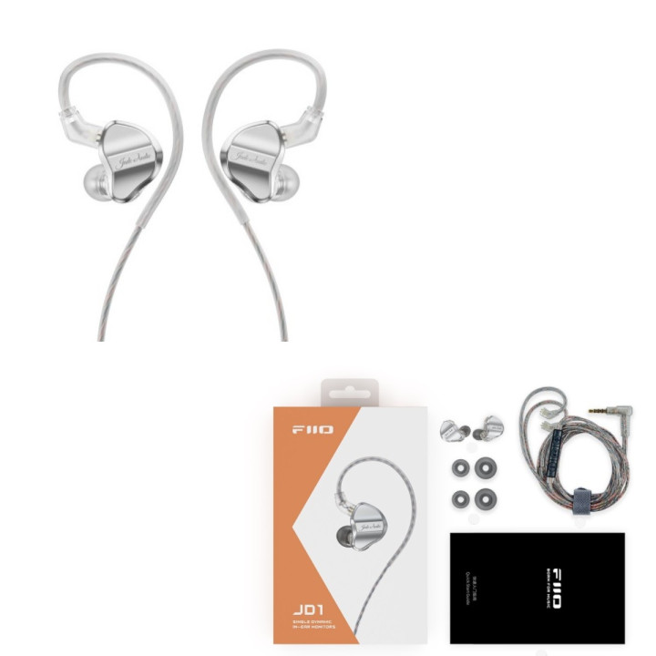 FIIO JD1 Silver sluchawki dokanalowe