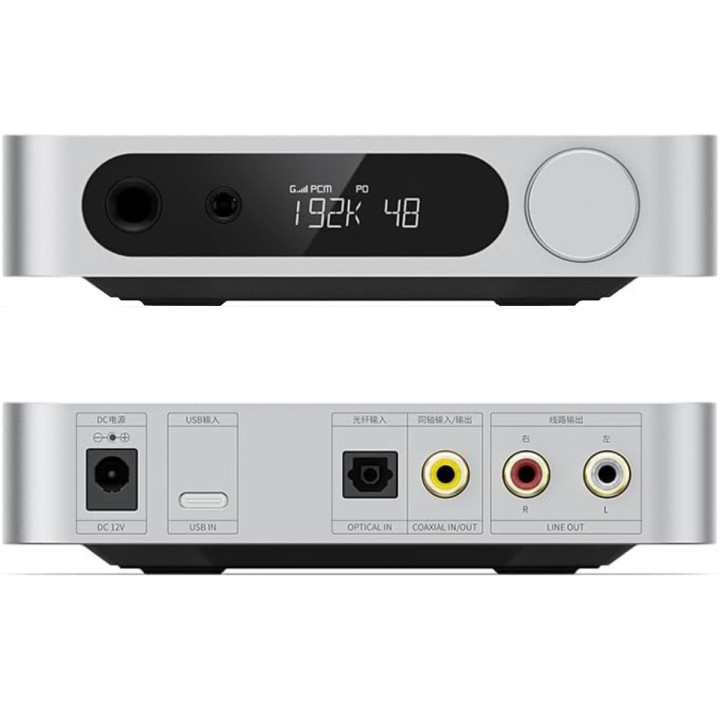 FIIO K11 Silver biurkowy wzmacniacz sluchawkowy z DAC