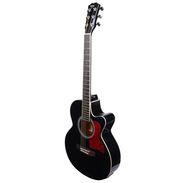 Gitara elektroakustyczna + wzmacniacz gitarowy zestaw BLACK