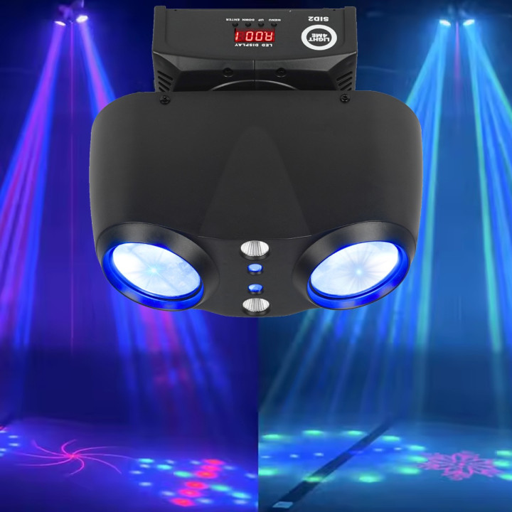 LIGHT4ME SID2 multiefekt swietlny LED 4w1 efekt beam RGBW la