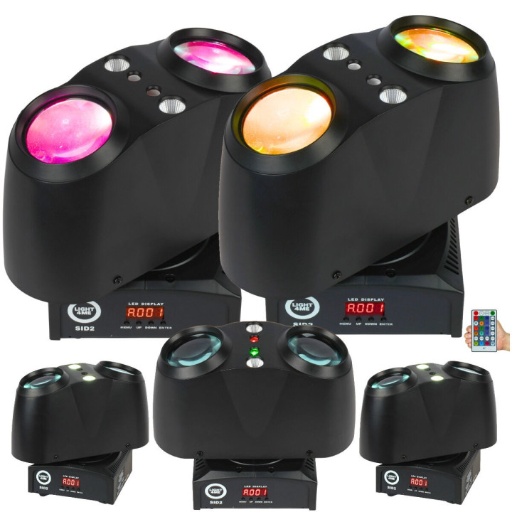 LIGHT4ME SID2 multiefekt swietlny LED 4w1 efekt beam RGBW la