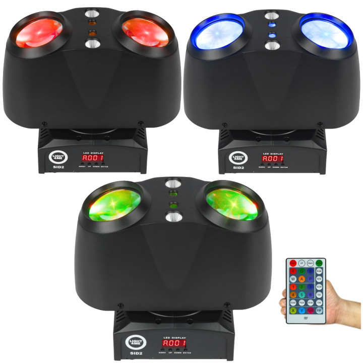 LIGHT4ME SID2 multiefekt swietlny LED 4w1 efekt beam RGBW la