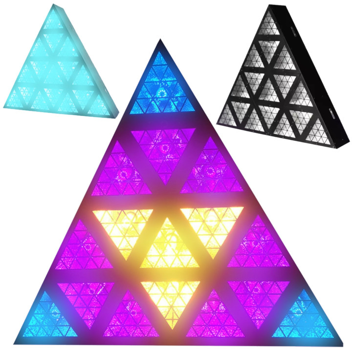 LIGHT4ME TRIANGIS efekt swietlny LED 64x2W RGBA