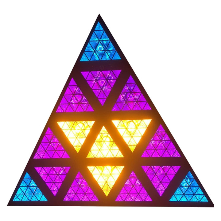 LIGHT4ME TRIANGIS efekt swietlny LED 64x2W RGBA