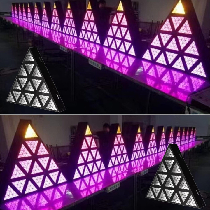 LIGHT4ME TRIANGIS efekt swietlny LED 64x2W RGBA