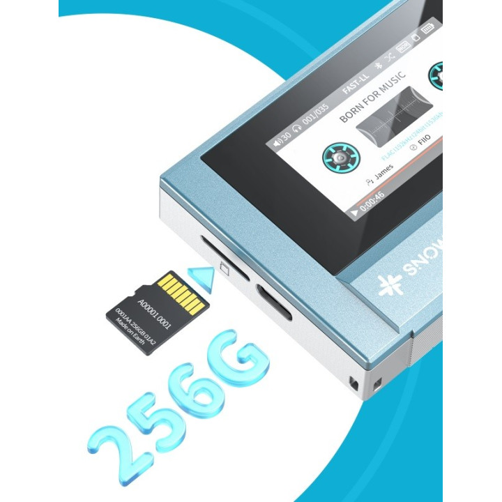 FIIO SNOWSKY ECHO MINI Przenosny odtwarzacz Hi-Res rózowy