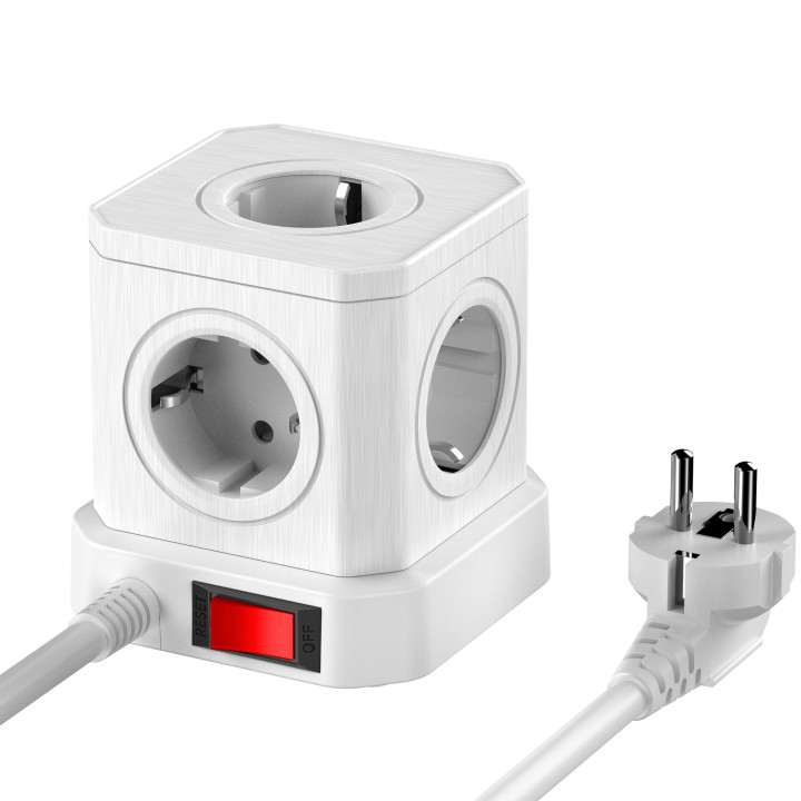 NEWELL NL4387 Kostka zasilajaca GaN Power Cube 9w1 biala