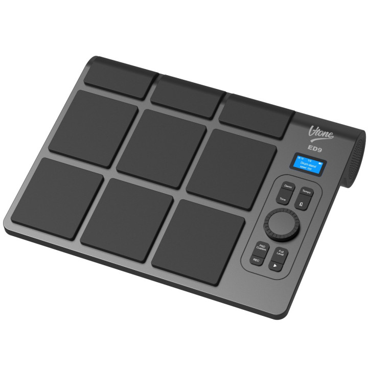 Perkusja elektroniczna bateryjna przenosna USB-C Bluetooth 9