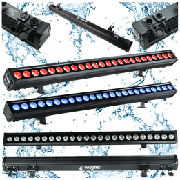 EVOLIGHTS GLAZE BAR 24x4W RGBW IP65 listwa oswietleniowa LED