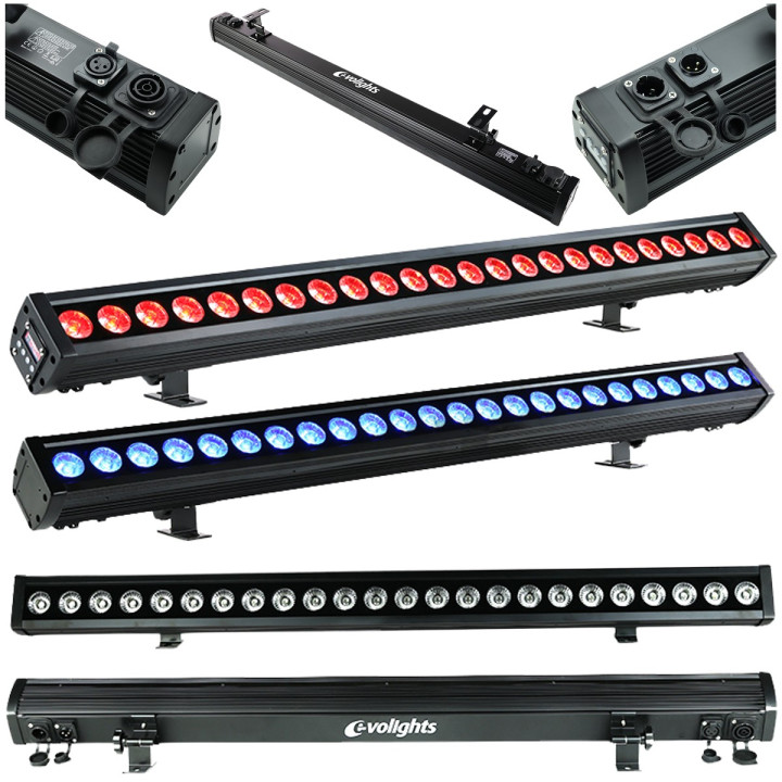 EVOLIGHTS GLAZE BAR 24x4W RGBW IP65 listwa oswietleniowa LED