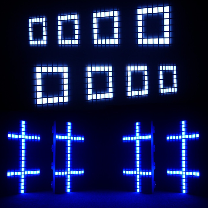 LIGHT4ME MATRIX PANEL 1010 RGB efekt swietlny oswietlenie dy