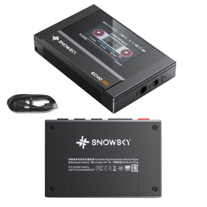 FIIO SNOWSKY ECHO MINI Przenosny odtwarzacz Hi-Res czarny