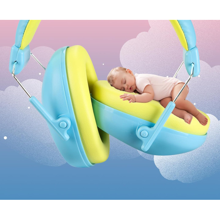 FONOTE EARMUFFS BLUE Nauszniki ochronne niebieskie