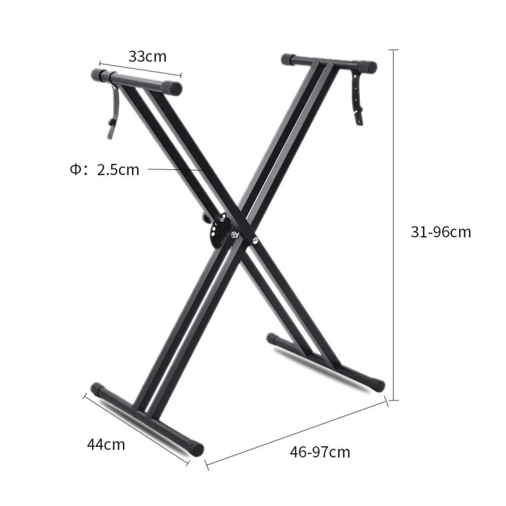 FONOTE KXX-1 Statyw pod keyboard czarny