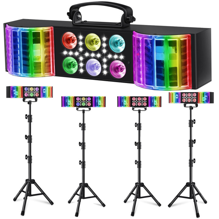 LIGHT4ME MAGIC BAR 3 multiefekt swietlny RGBW 3w1 efekt par